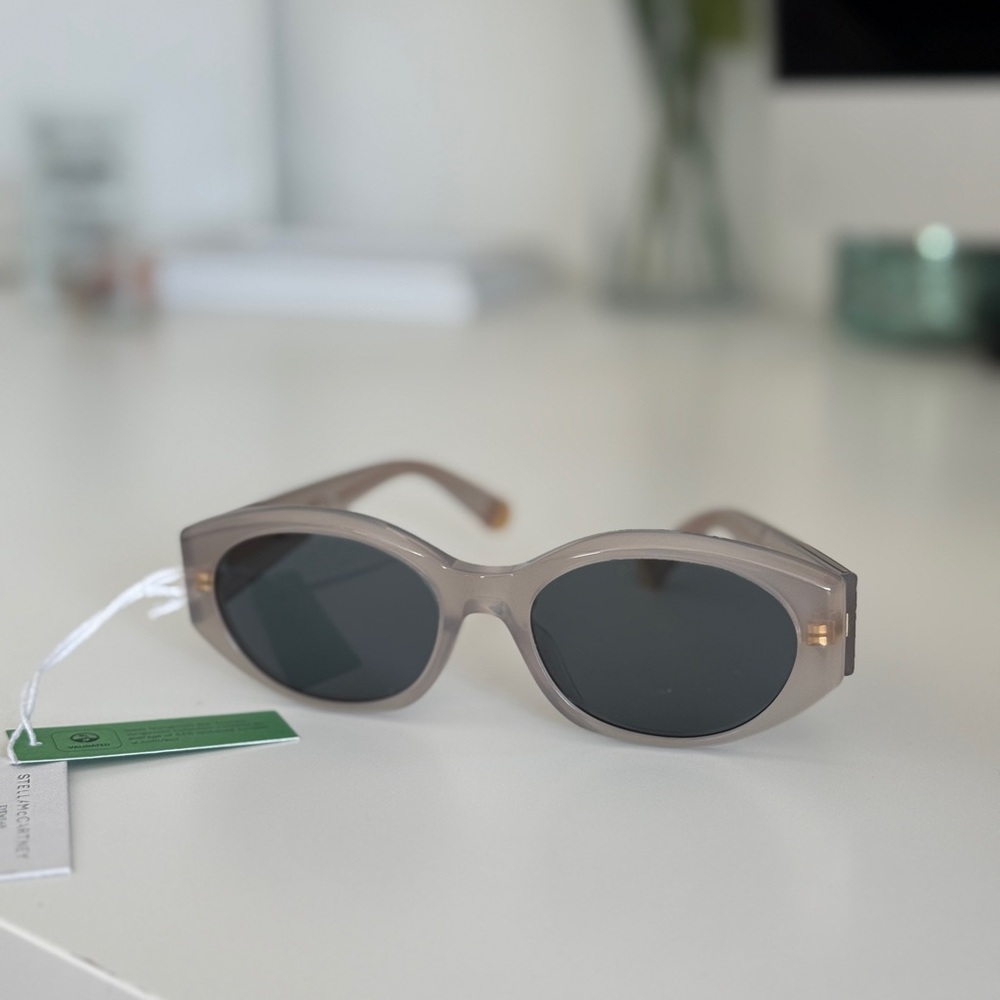 NEW Stella McCartney Sunglasses Oval 54MM Acetate Sunglasses